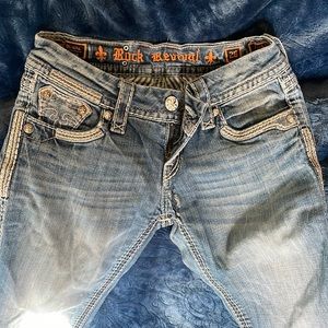 Ripped rock revival jeans